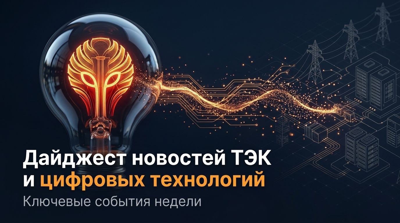 Дайджест новостей ТЭК и цифровых технологий | Ключевые события недели!